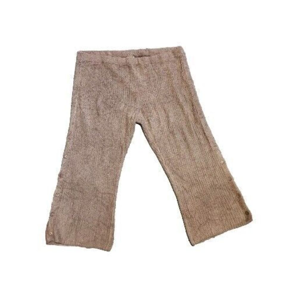 Barefoot Dreams Plus CozyChic Lite Welt Pocket Ribbed Pant Driftwood Beige ,3X